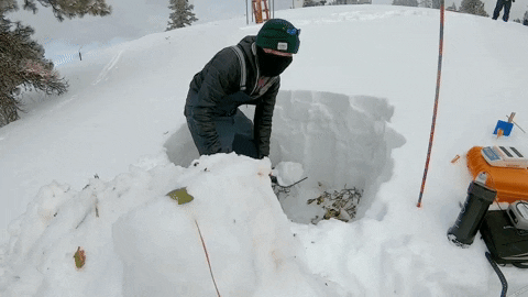 Snow Data GIF by Boise State University