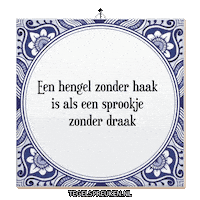 Nl Fantasie Sticker by Tegelspreuken.nl