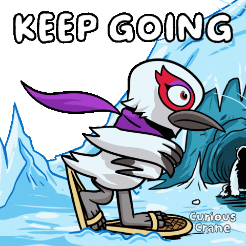 Keep Go On Sticker by VeeFriends