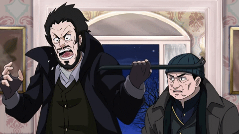 Merry Christmas Fight GIF by Cartuna