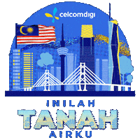 Celcomdigi Hari Malaysia 2025 Sticker by CelcomDigi