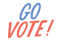 helloluckycards vote protest mail stamp Sticker