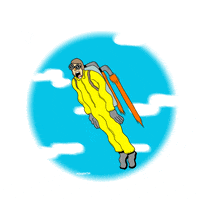 Fox Flying GIF by Animation Domination High-Def