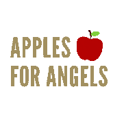 Apples For Angels Sticker by Charlotte Angels