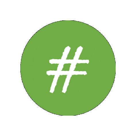 HashtagGesundheit giphygifmaker green hashtag gesundheit Sticker