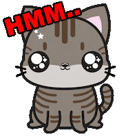 Cat No Sticker by burpeevet