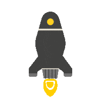 PostFinance fast rocket start postfinance Sticker