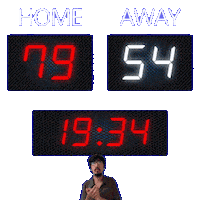 54 Away Sticker