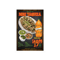 Mexican Food Tacos Sticker by La Michoacana Meat Market