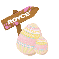 Easter Bunny Spring Sticker by ROYCE' Chocolate USA