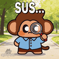 Suspicious Thinking GIF by Chimpers