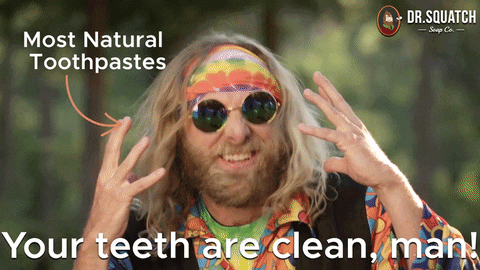 Man Teeth GIF by DrSquatchSoapCo
