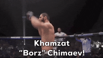 Khamzat "Borz" Chimaev!