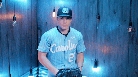 University Of North Carolina Baseball GIF by UNC Tar Heels