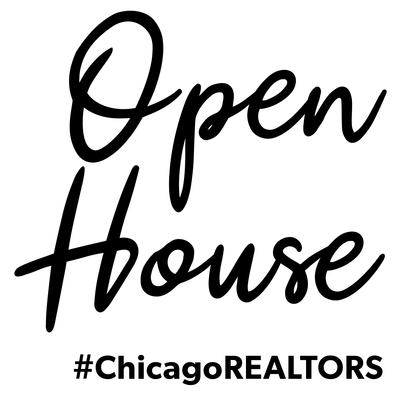 Open House Sticker by Chicago Association of REALTORS