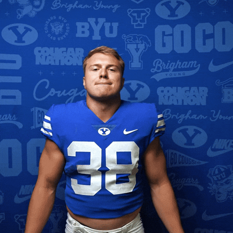 College Football Go Cougs GIF by BYU Cougars