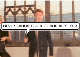 Rick Astley Pixel GIF