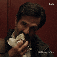 Rob Delaney Eating GIF by FX Networks