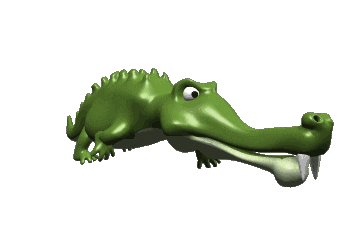 alligator STICKER