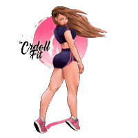 crdollfit fit doll cr crdoll Sticker