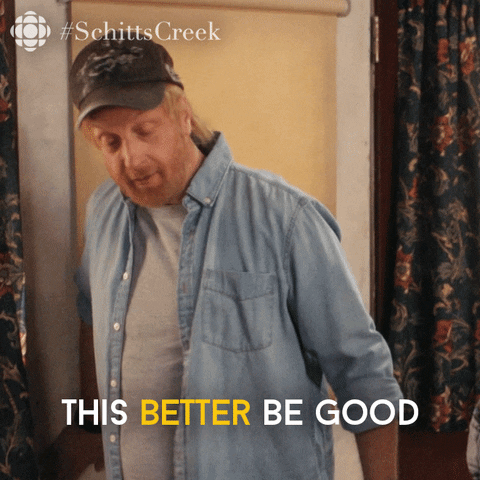 Expecting Schitts Creek GIF by CBC