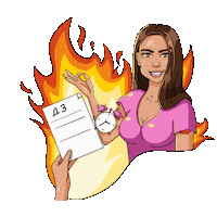 Fire Sticker