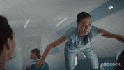 Floating Brave New World GIF by PeacockTV