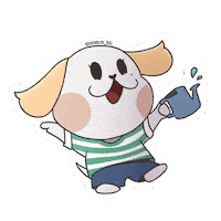 Puppy Singapore Sticker