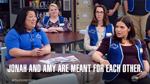cloud 9 love GIF by Superstore