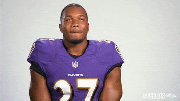 Football Think GIF by Baltimore Ravens
