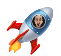 Moon Dogecoin Sticker by Boostly