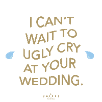 Wedding Marriage Sticker by Calees