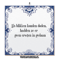 Wijsheid Afleiding Sticker by Tegelspreuken.nl