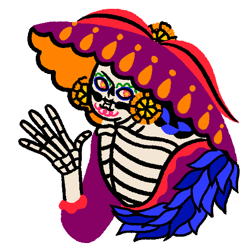 DiaPachecoo giphyupload illustration mexico mexicano Sticker
