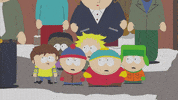 nervous eric cartman GIF by South Park 