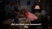 season 1 a pee stick and an asian raccoon GIF by mom