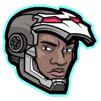 War Machine Marvel Sticker by Fortnite