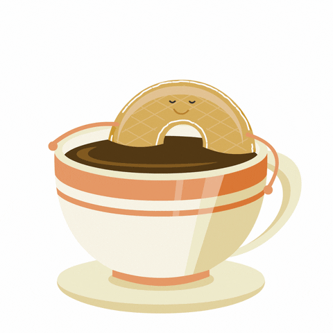 Coffee Chill GIF by Wonder Brink