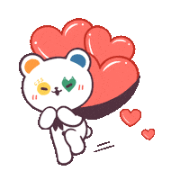 Bear Honey Sticker