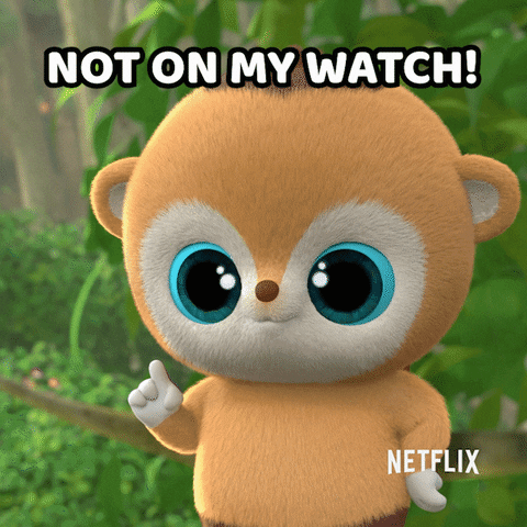 Not On My Watch No GIF by YooHoo to the Rescue