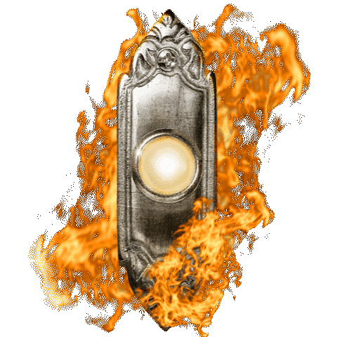Ding Dong Fire Sticker by The Book of Mormon