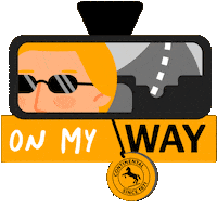 Driving On My Way Sticker by Continental