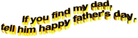 fathers day Sticker by AnimatedText
