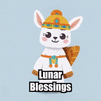Wisdom Gratitude GIF by Llamaozi