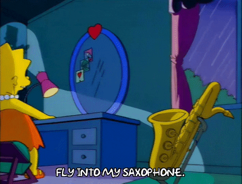 lisa simpson GIF