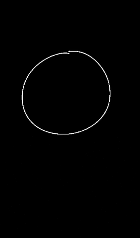 Hkpdesign circle lines white circle hkp GIF