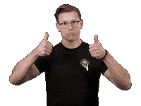 Well Done Thumbs Up Sticker by Mythical Kitchen