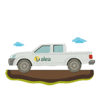 Aleaycia agro camioneta alea aleaycia Sticker