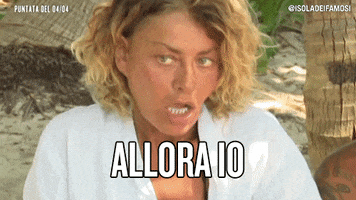 io non lo voglio qua eva grimaldi GIF by Isola dei Famosi