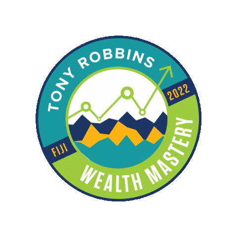 Wealth Mastery Sticker by Tony Robbins